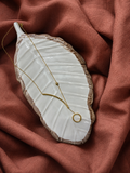 Tejasvi Necklace — Gold-Plated Brass Statement Jewellery