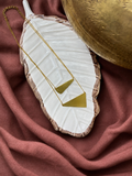 Suvarna Layered Necklace — Gold-Plated Brass